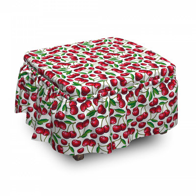 Box Cushion Ottoman Slipcover