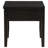 Sutter Distressed Java 1-drawer Square End Table