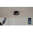 12 In. Black Low Profile Colour Changing Led Flush Mount With Remote And App Smart Control Indoor Ceiling Fan With Dimmable Lighting