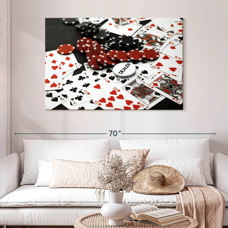 Jeu de poker Senne Texas Hold 'Em, H 32 po x l 48 po