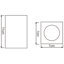 Tavistock Flush Mounted Sconce