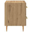 40cm W Manufactured Wood Bedside Table-2116840452