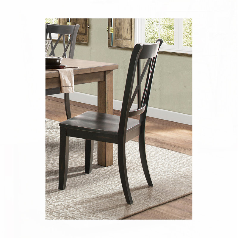 Side Chairs Set, Black