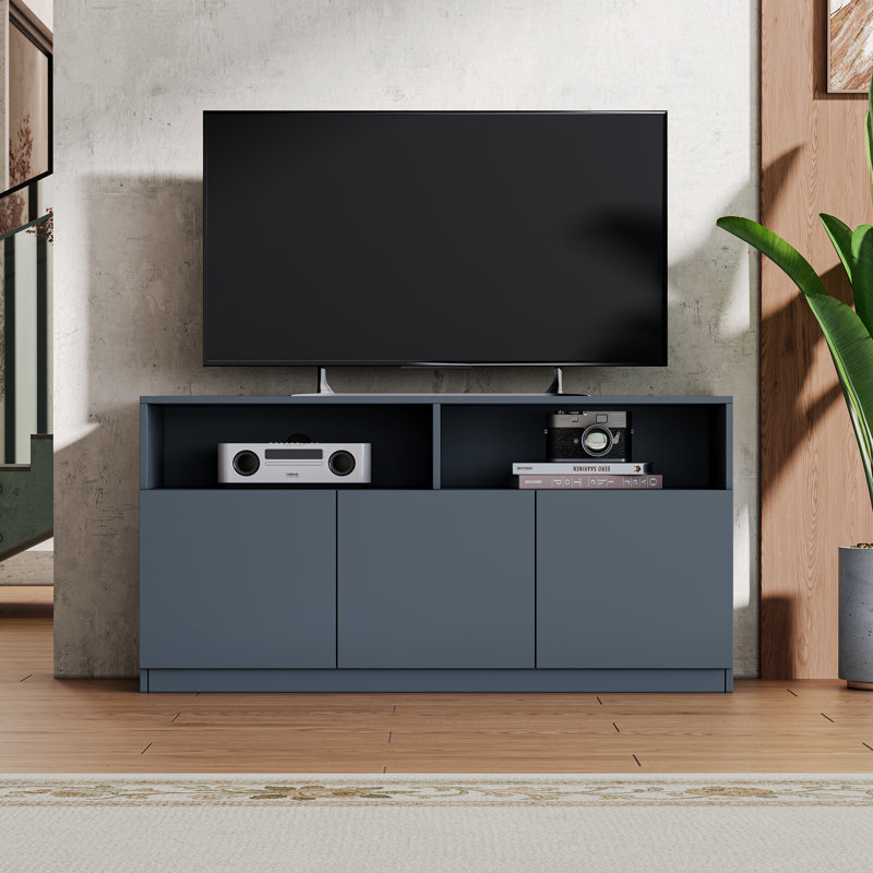Meuble télé 47,2 po Crafton, H 23,6 po x l 47,2 po x P 15,7 po, Grey