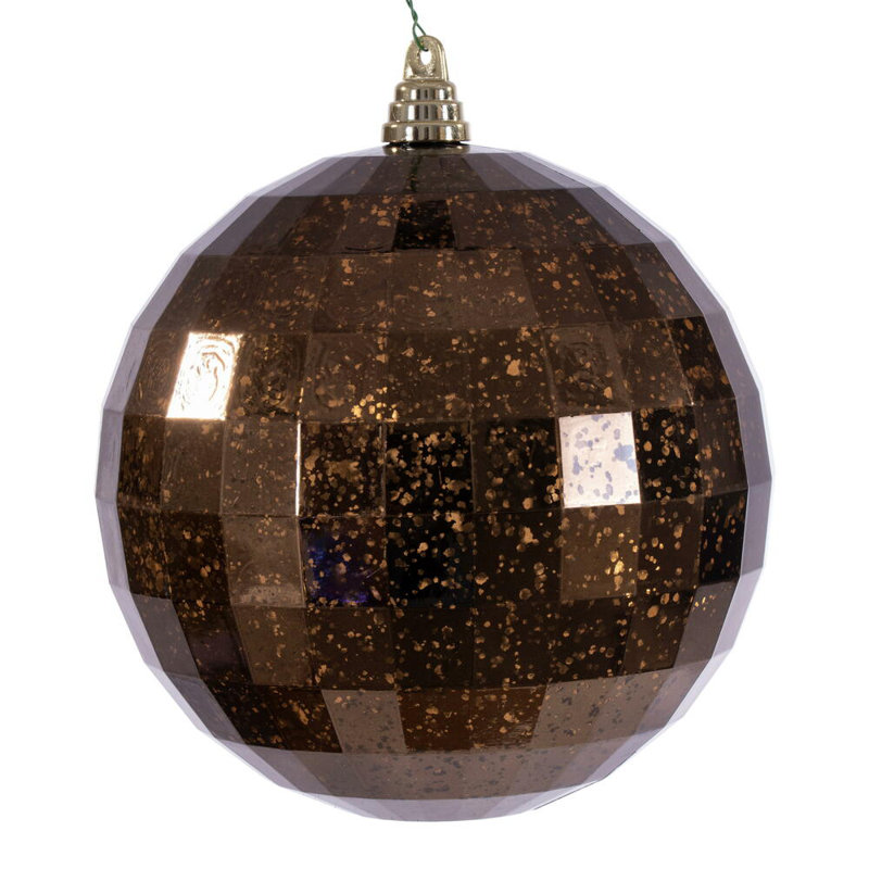 Ornement en miroir 8 po., Moka