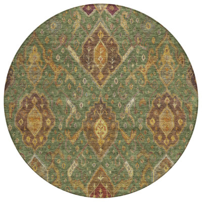 Machine Washable Indoor/Outdoor Chantille ACN2306 Global Rug