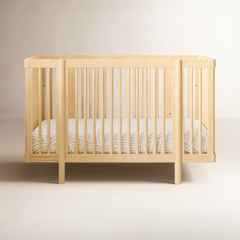Pogo 8-in-1 Convertible Crib, Blonde