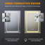 Dawnetta 500mm W 700mm H Frameless Medicine Cabinet Mirror 2 Adjustable