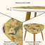 Ensemble de 2 tables basses gigognes Triangle