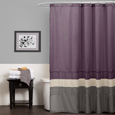 Mia Geometric Shower Curtain