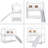 Aiyah Kids Twin Over Twin Bunk Bed-1022999427