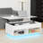 Kheira Lift Top Coffee Table with RGB LED Light Strip-996326940