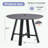 Round shape Dining Table with four sturdy legs-1449076147