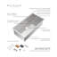 Évier de poste de travail encastré à simple cuve en acier inoxydable de calibre 16 avec accessoires de 33 po Whitehaus-122846370
