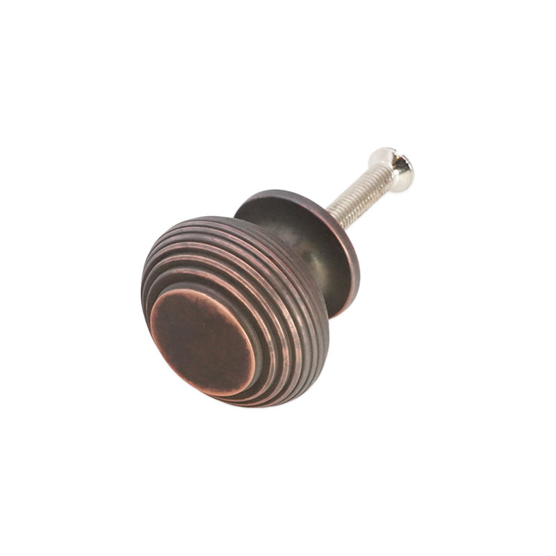 Beehive Large 40mm Cupboard Knob, Aged Bronze