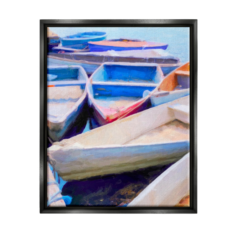 Peinture sur toile Stupell Industries par Chalffi * Tee Studios, Cadre flottant noir de jais, H 21 po x l 17 po x P 1,7 po
