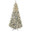 Grand arbre de Noël artificiel pré-éclairé-1857413154
