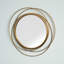 Miroir mural rond en métal Ansley-1430476886