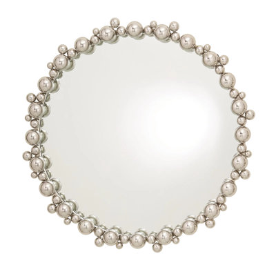 Bubble Metal Round Wall Mirror