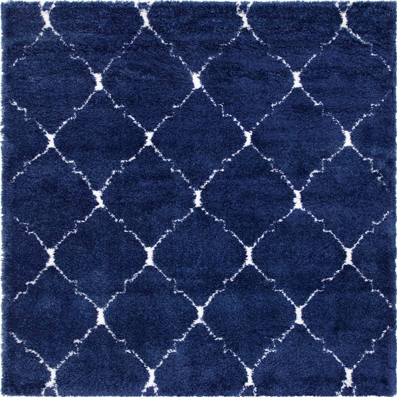 Tapis à poils longs Walsenburg, Carré 8 pi