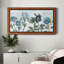 Rétro nuances de bleu - reproduction d'un seul cadre photo sur toile-2061241033