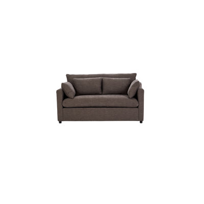 Causeuse rembourrée Hughes Furniture 16500, espresso Lilou