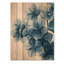 Motif de grappe d'hortensias monochromes III - impression d'hortensias sur bois de pin naturel-1698498810