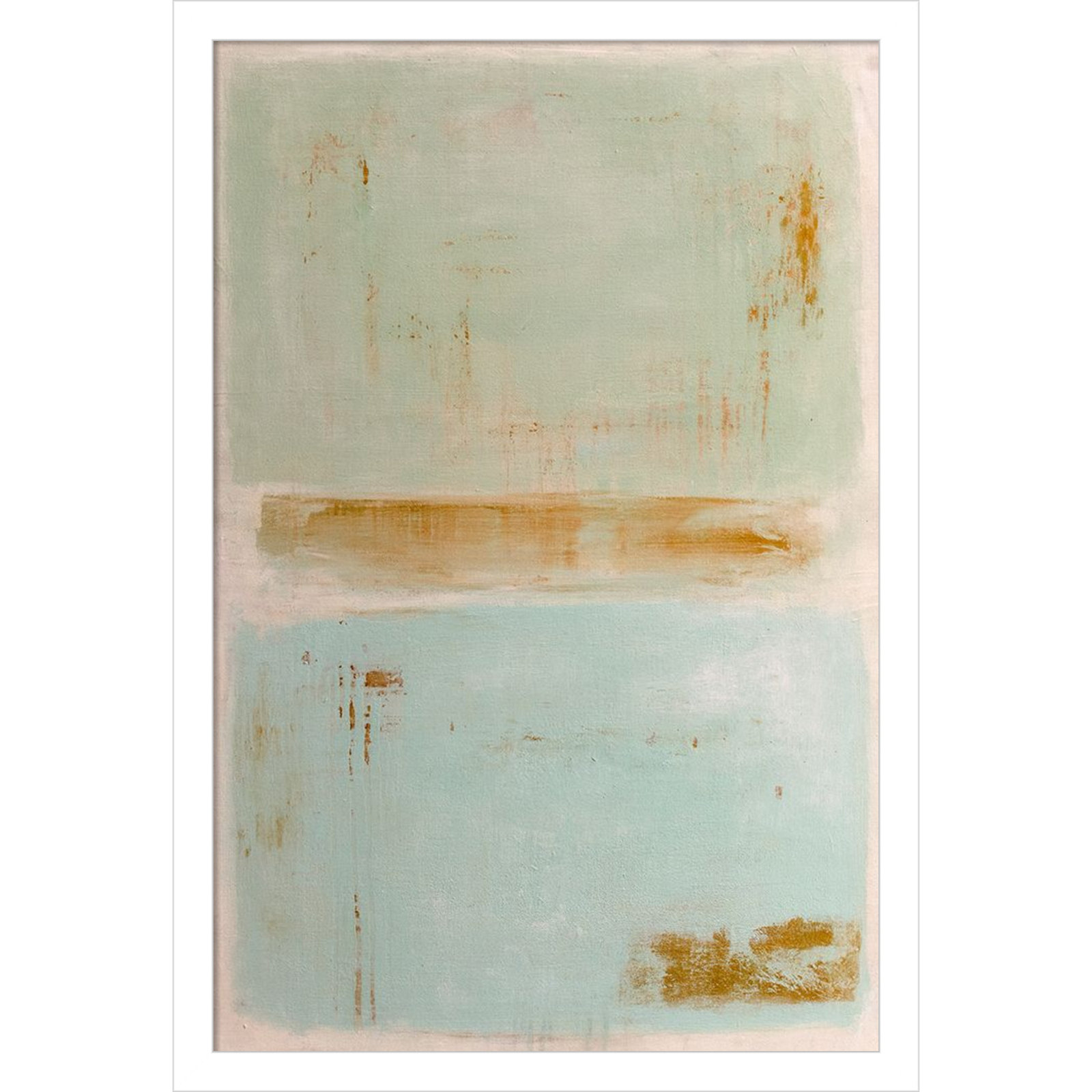 Soft Sided Print by Erin Ashley, 21" H x 15" W, White