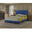 Lit double en velours bleu marine Valletta-179941524-179941526