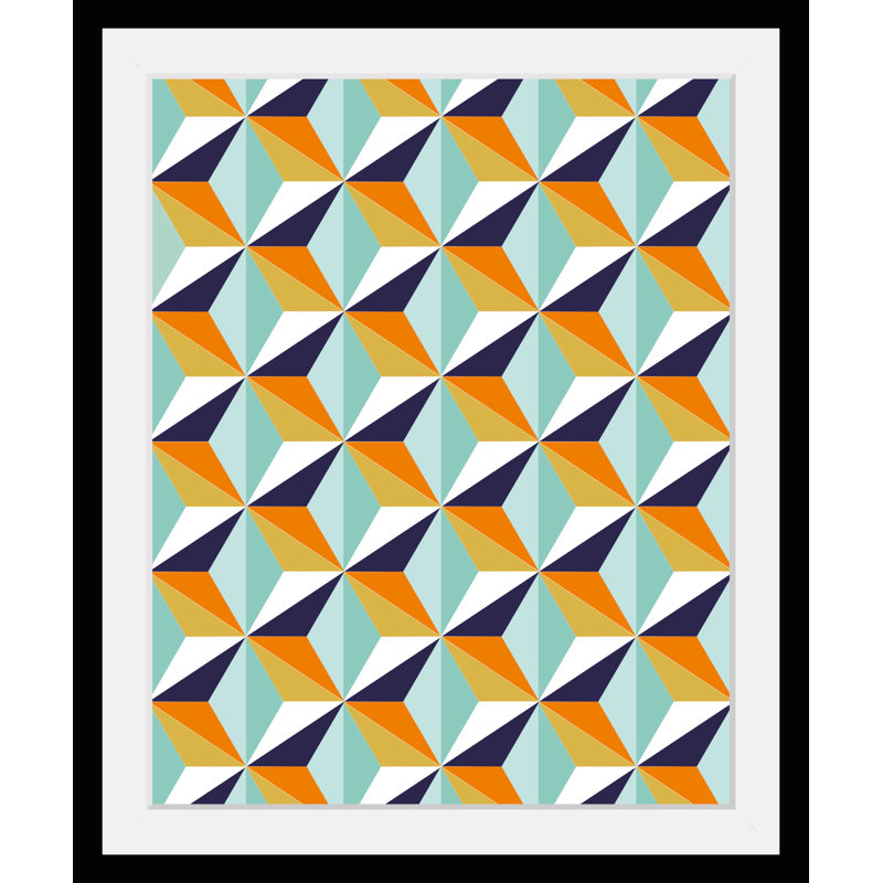 Pattern - Single Picture Frame Print, 50 cm H x 40 cm W
