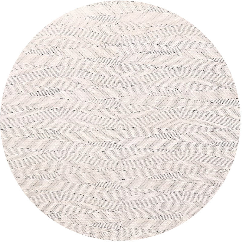 Geometric Indoor Rug, Round 3'