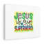 Jesus Is My Superhero - Wrapped Canvas Print-1211514726