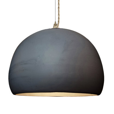 Luminaire suspendu 1 lumière avec détails en corde