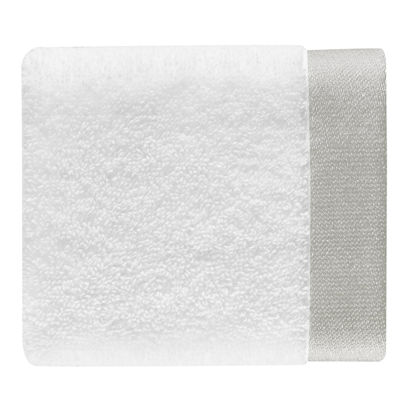 Lenore - Towel Washcloth, Silver