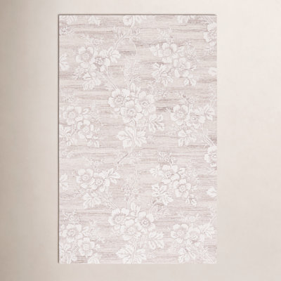 Hand-Tufted Wool Floral Rug