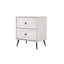 Ensemble de chambre à coucher avec lit, commode, table de chevet et commode Rennick-1067016770