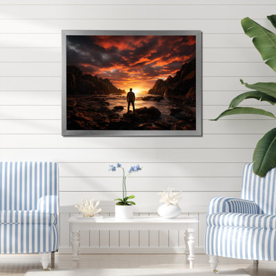" Rocky Beach Rocky Silhouette II "