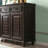Dark-walnut Solid Wood Shoe Storage Bench