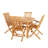 Square Teak Outdoor Dining Table