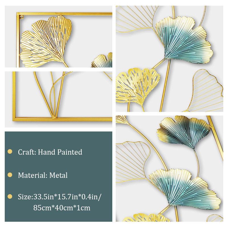 2 Piece No Frame Print on Metal