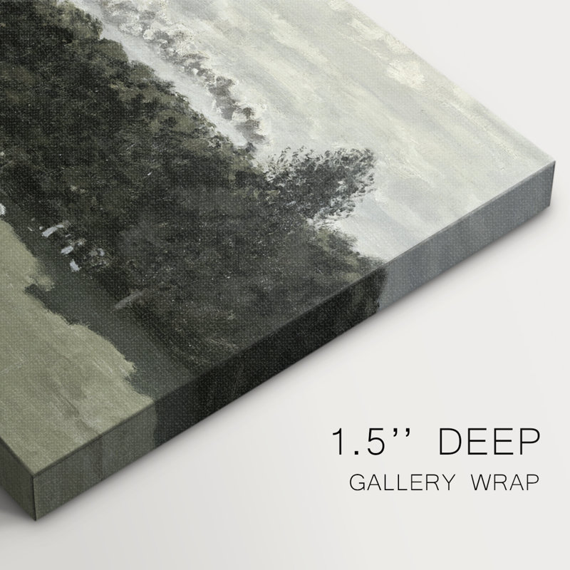 Paysages rétro-D III - Cavas enveloppés de galerie, 24X36