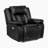 Marlow 40" Modern & Contemporary Premium Faux Leather Power Reclining Chair with V-Pattern Stitching, One-Touch Power Control & USB Charging & LED Lighting-1366168572