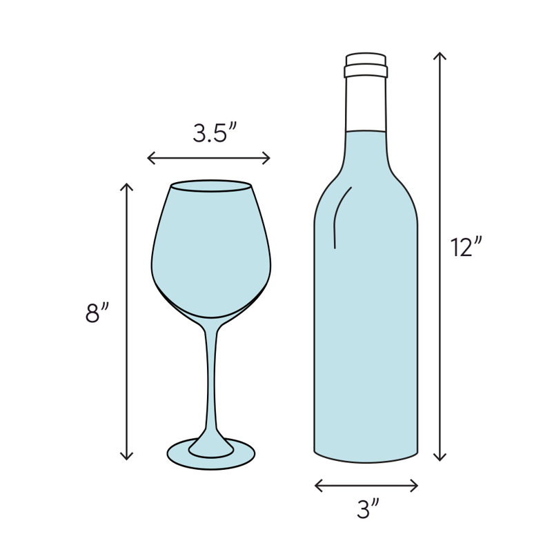 Meda 7oz. Wine Glass Set