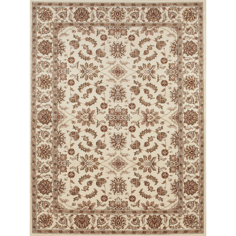 Tapis ivoire Clarksville, Rectangle 3 pi 3 po x 4 pi 11 po