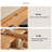 Black Rectangular Hight adjustable Solid wood Desks-178863085