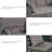 5 Pieces Outdoor Patio Wicker Daybed Furniture Set With Retractable Canopy, Storable Side Table, And Soft Cushions For Relaxing In Your Backyard Or Porch-675782840