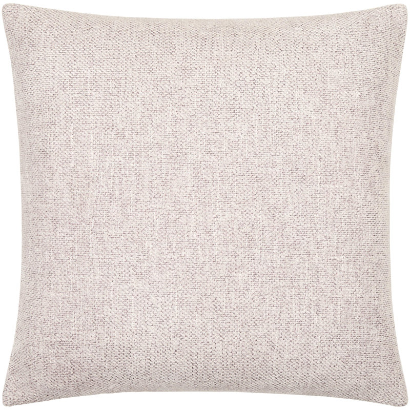Housse de coussin Kamaili, H 22 po x l 22 po, Housse de coussin seulement - sans coussin, Ivoire