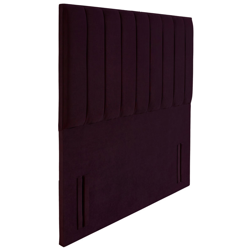 Elyse Upholstered Headboard, Kingsize, Purple