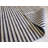 Striped Multicolor Hand Knotted Wool Beige/Charcoal Transitional 9'1" x 12' Area Rug