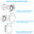 Commercial Grade LED Up Down Cylinder Wall Sconce for Patio Porch IP65 Waterproof